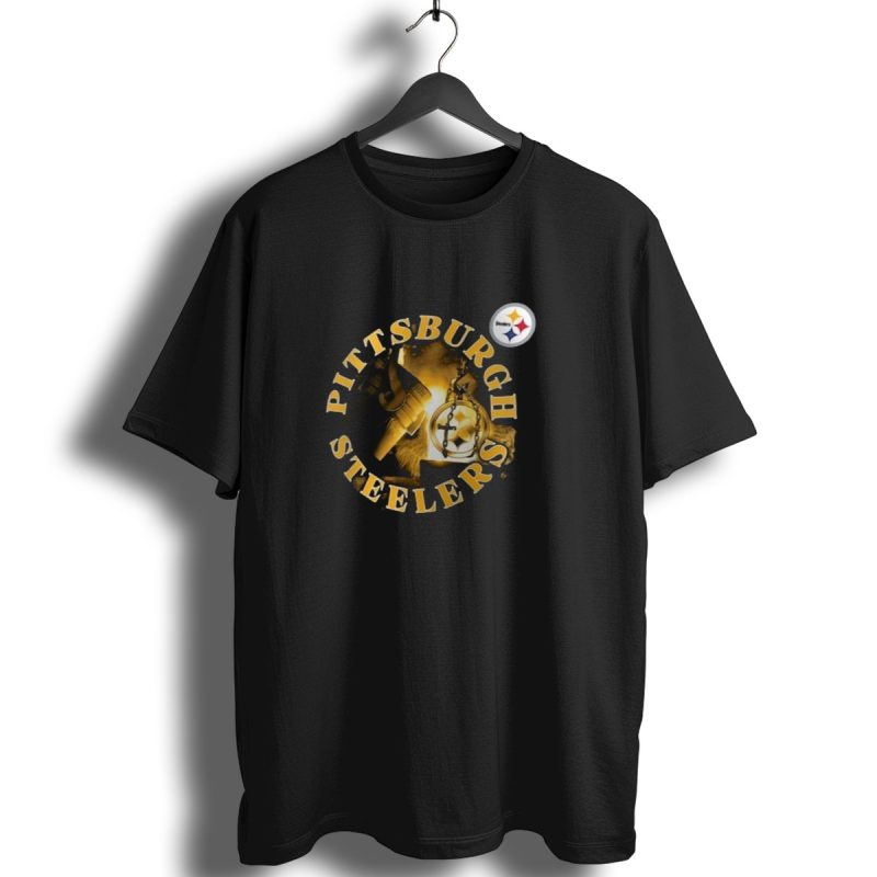 Pittsburgh Steelers Sporting Chance Tri Blend Steelworker T Shirt 1 T Shirt 1