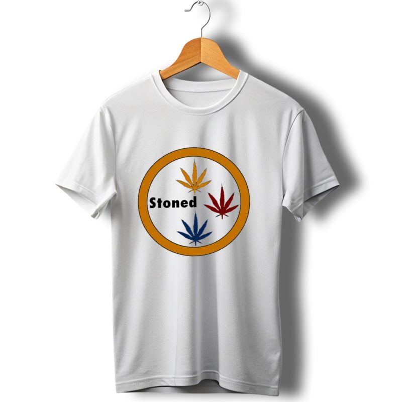 Pittsburgh Steelers Stoned Marijuana Leaf T Shirt 1 T Shirt 1