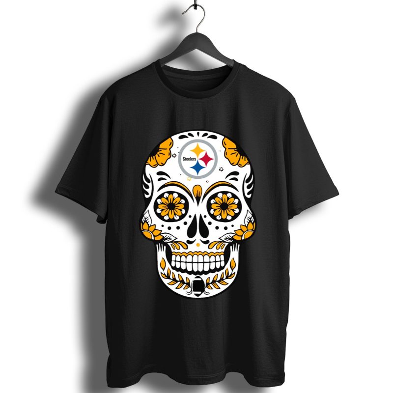 Pittsburgh Steelers Sugar Skull Shirt T Shirt 1