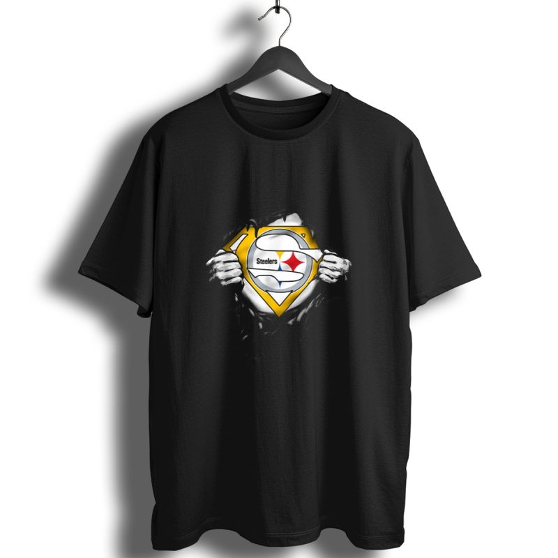 Pittsburgh Steelers Superhero Logo Halloween Football T Shirt 1 T Shirt 1