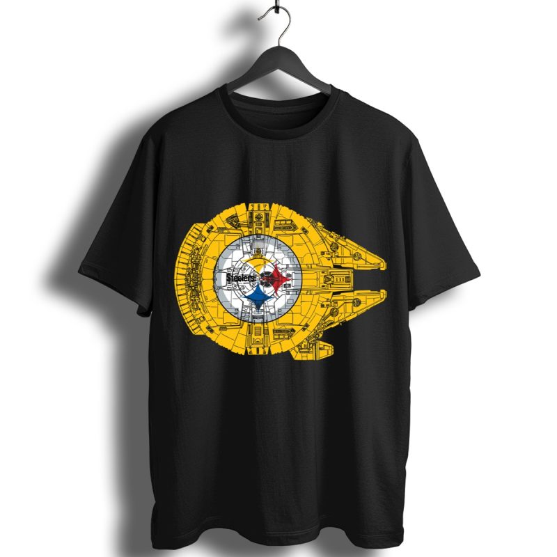 Pittsburgh Steelers The Millennium Falcon Star Wars Shirt T Shirt 1