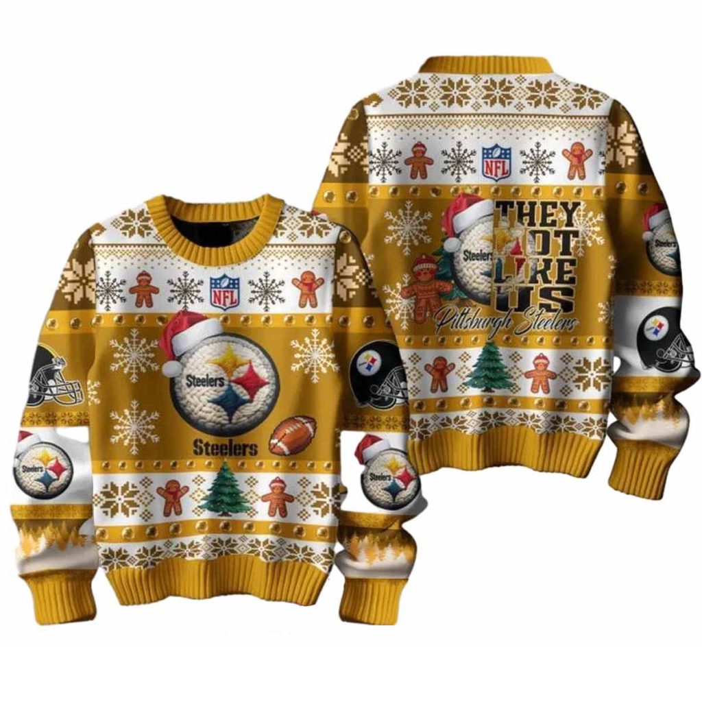 Pittsburgh Steelers They Not Like Us Ugly Sweater 1