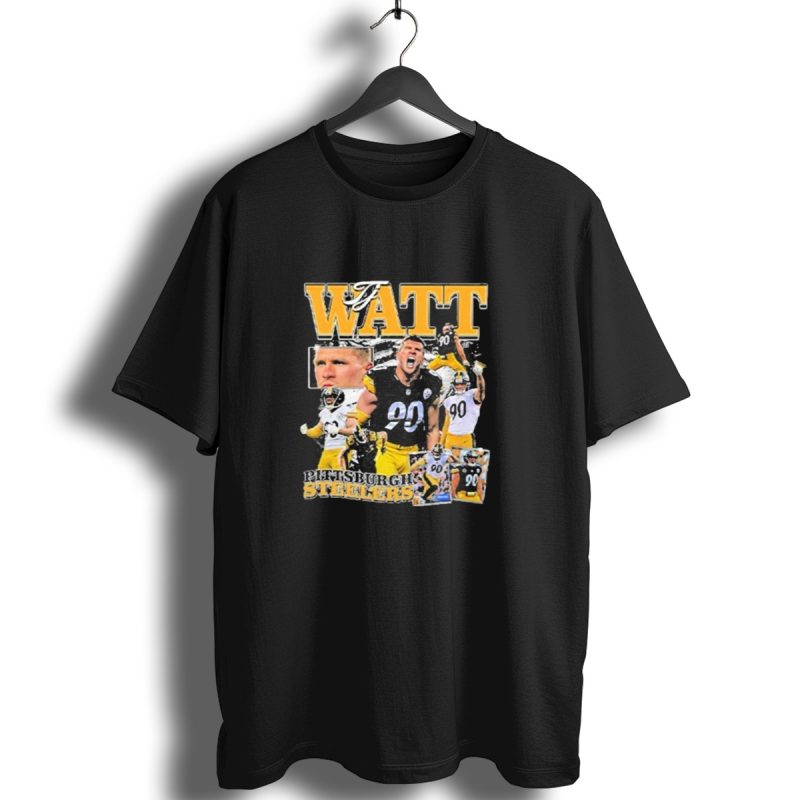 Pittsburgh Steelers Tj Watt 90 Collage T Shirt 1 T Shirt 1