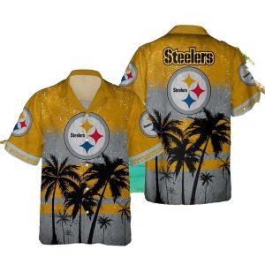 Pittsburgh Steelers Vintage Floral New Summer 2025 Hawaiian Shirt