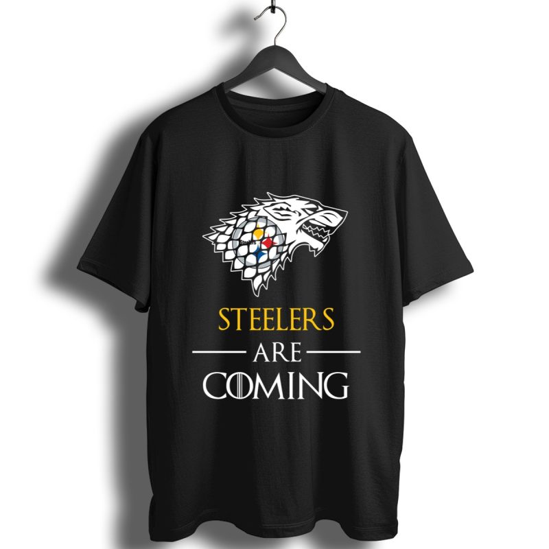 Pittsburgh Steelers Stark House Are Coming Funny Game Of Thrones Shirt T Shirt 1