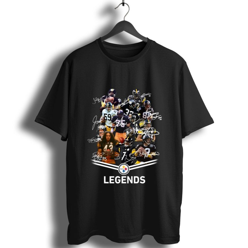 Pittsburgh Steelers Legends Member Signatures Shirt T Shirt 1