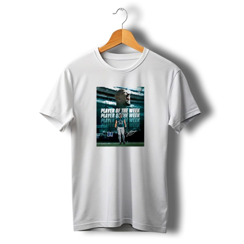 Player Of The Week Philadelphia Eagles Nfc Signature T Shirt T Shirt 1 1