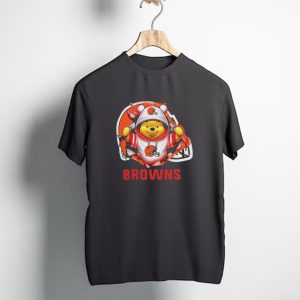 Pooh Cleveland Browns Football Team T-Shirt