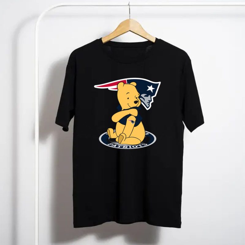 Pooh Patriots New England Crossover T Shirt T Shirt 1
