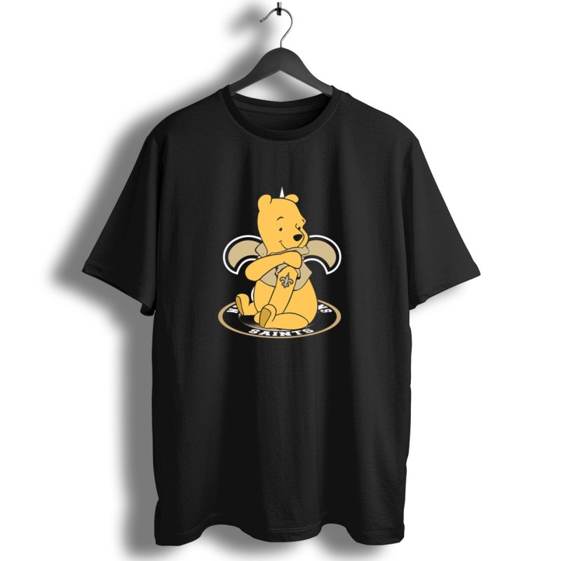 Pooh Saints New Orleans Fleur De Lis Iconic Symbols T Shirt 1 T Shirt 1