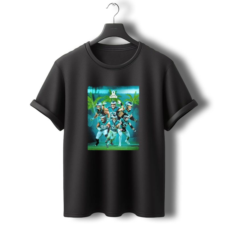 Pro Bowl Games Philadelphia Eagles Six Players T Shirt T Shirt 0 1