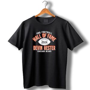 Pro Football Hall Of Fame 2024 Devin Hester Chicago Bears T Shirt