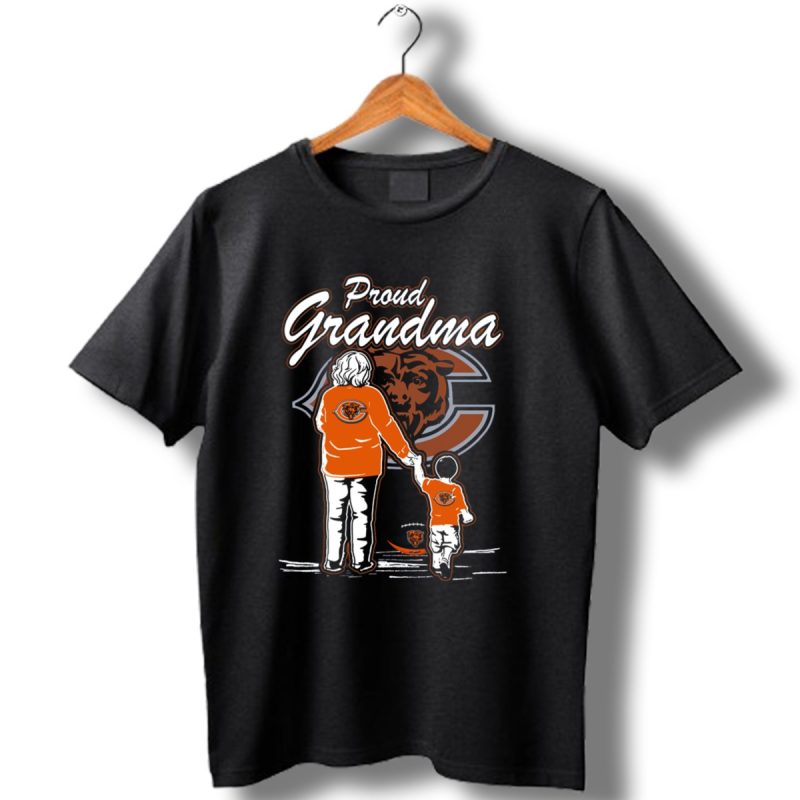 Proud Grandma Chicago Bears Family Spirit T Shirt 1 T Shirt 1