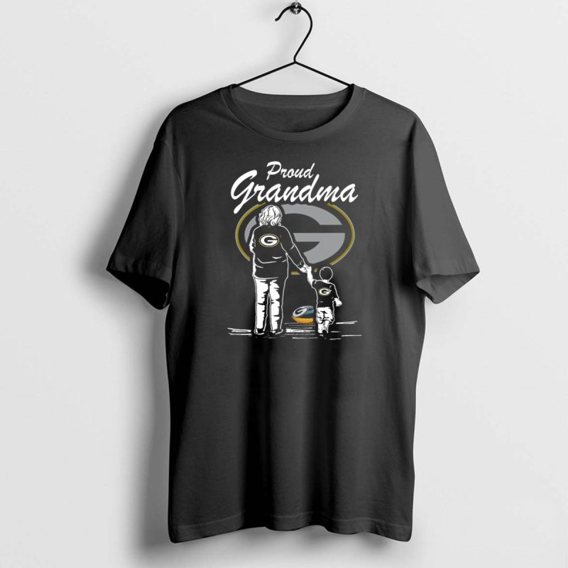 Proud Grandma Green Bay Packers Football Family Love T Shirt 1 1 T Shirt 1 1