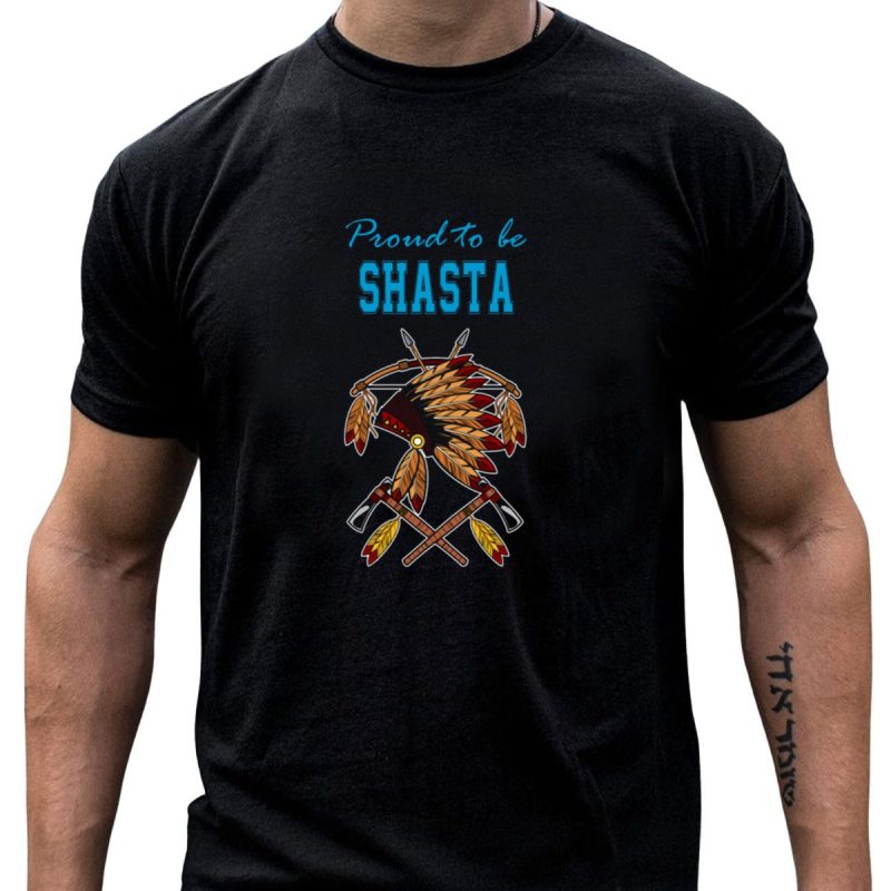 Proud To Be Shasta Native American Chiefs Headdress And Archery T Shirt T Shirt 1 1