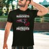 Proud To Live In Massachusetts Patriots In My Dna T-Shirt - Image 3