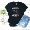Proud To Live In Massachusetts Patriots In My Dna T-Shirt - Image 5