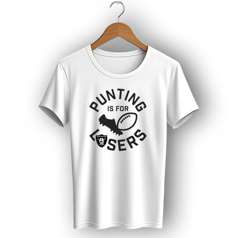Punting Is For Lasers Las Vegas Raiders Football T Shirt 1 T Shirt 1