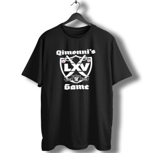 Qimonnis Game Las Vegas Raiders Lxv Nfl 1960 2024 Raiders T-Shirt