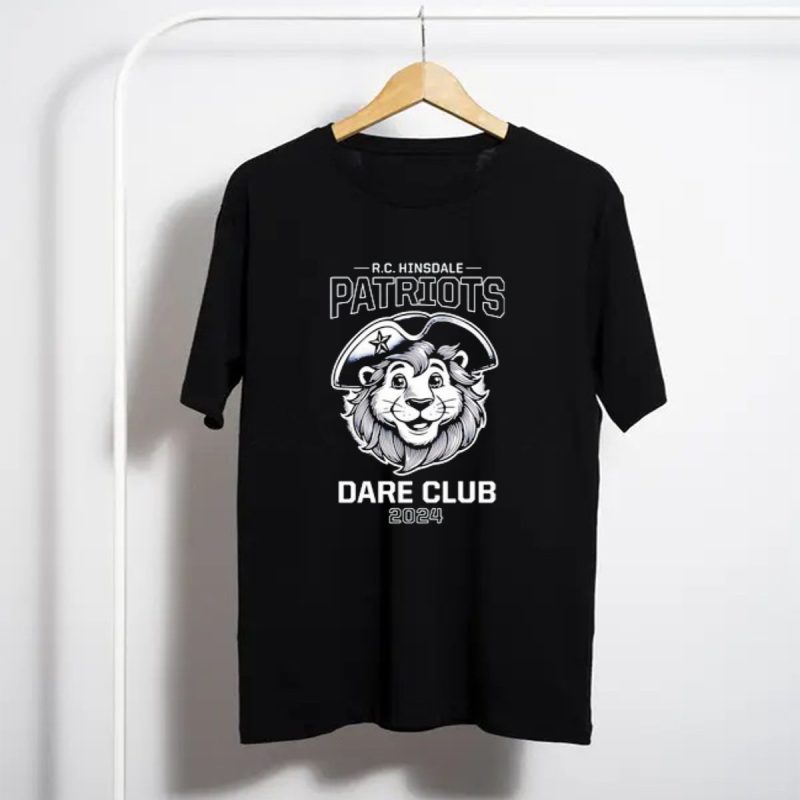 R Ckids T Shirt Fhinsdale Patriots Dare Club 2024 Lion Mascot With Pirate Hat T Shirt T Shirt 1