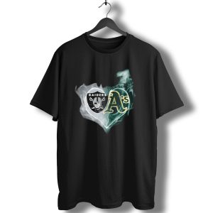 Raiders As Heart Smoke T-Shirt