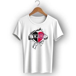 Raiders Detroit Pistons Its In My Heart T-Shirt