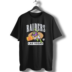 Raiders Las Vegas Win Dudes Donatello Football T-Shirt