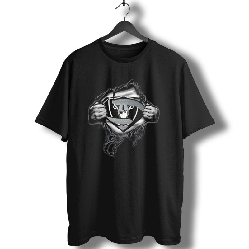 Raiders Logo Superman Shield Transformation T Shirt 1 T Shirt 1