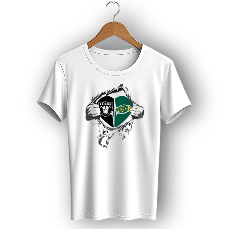 Raiders Ndsu Heartbeat T Shirt 1 T Shirt 1