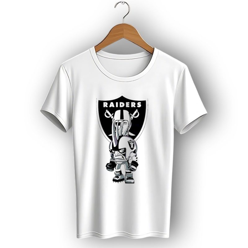 Raiders Nfl Rush Zone Cartoon Character Las Vegas 2025 T Shirt 1 T Shirt 1