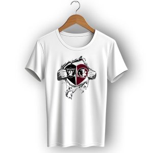Raiders Seminoles Heartbeat Loyalty Passion T-Shirt