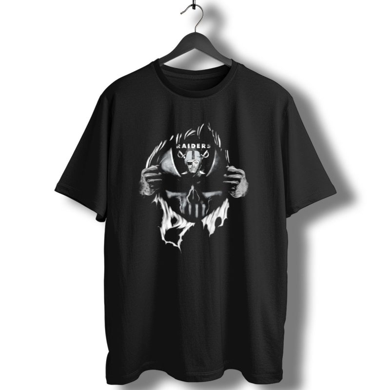 Raiders Skull Mask With Vintage T Shirt 1 T Shirt 1