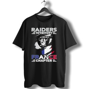 Raiders Territory France Chapter Flag T-Shirt