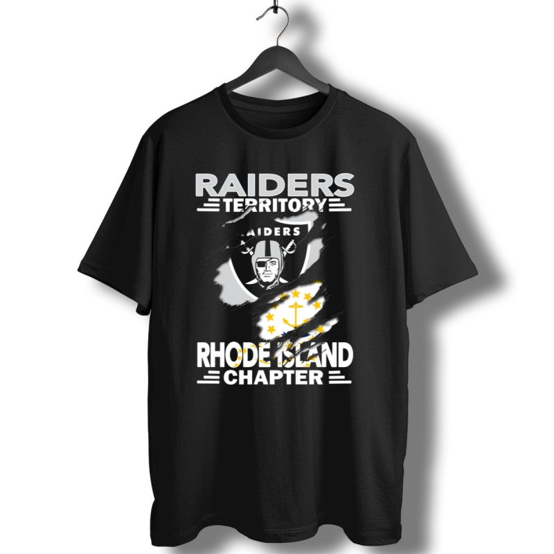 Raiders Territory Rhode Island Chapter Emblem And State Flag Integration T Shirt 1 T Shirt 1