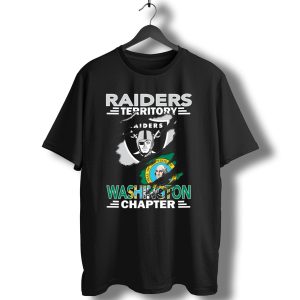 Raiders Territory Washington Chapter Raiders Seal Of The State Of Washington T-Shirt