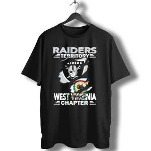 Raiders Territory West Virginia Chapter Logo With West Virginia State Emblem Integration T-Shirt