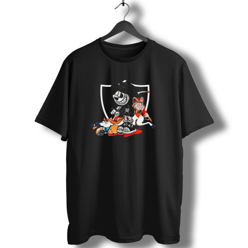 Raiders Versus Broncos And Chargers Showdown T Shirt 1 T Shirt 1