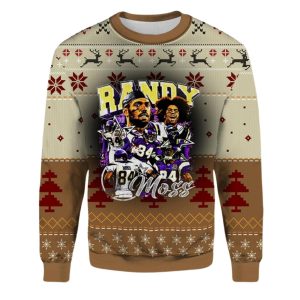 Randy Moss San Francisco 49ers Ugly Sweater