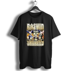 Rashid Shaheed 22 New Orleans Saints Vintage Football Collage T Shirt
