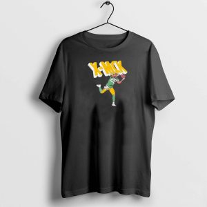 Rasul Douglas Catching Football Green Bay Packers X Mck T-Shirt