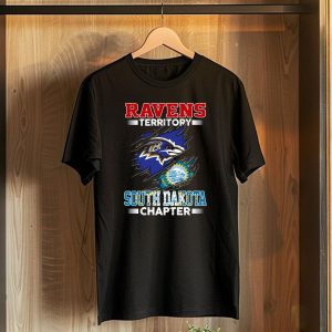 Ravens Territory South Dakota Chapter Baltimore Ravens Nfl Fan Zone T-Shirt