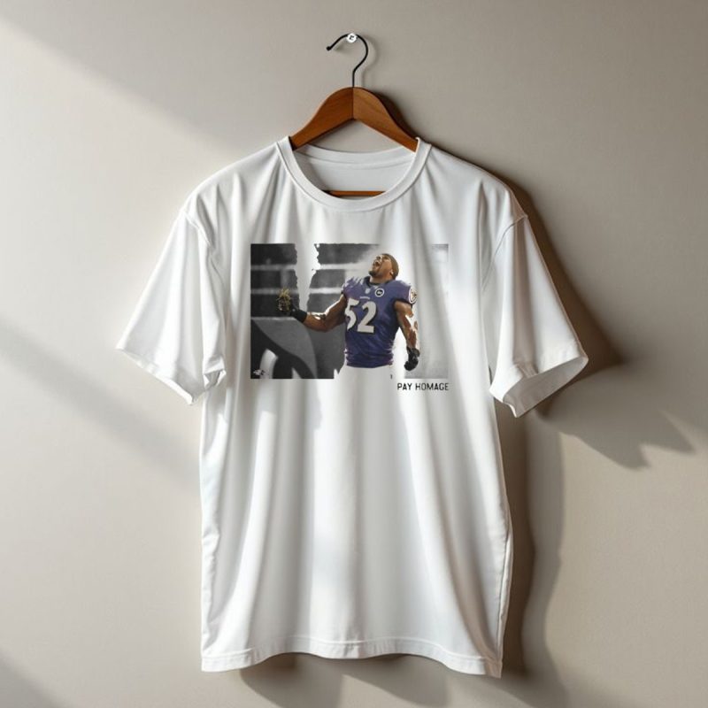 Ray Lewis Baltimore Ravens Legendary Passion Nfl 52 T Shirt 1 T Shirt 1