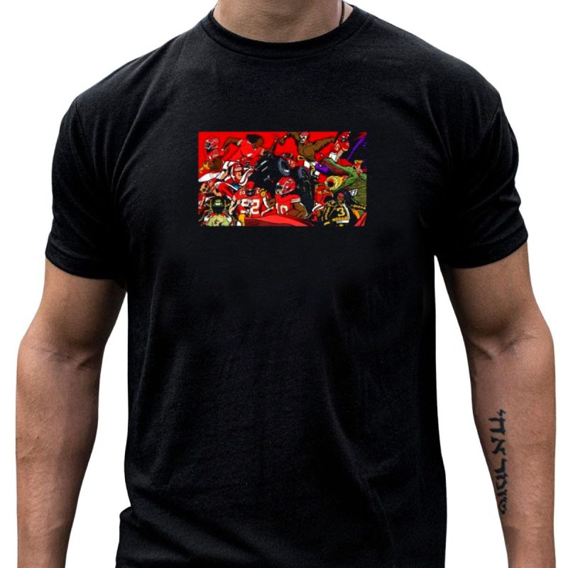 Replay Kansas City Chiefs 2024 Season Stars Illustration Season T Shirt T Shirt 1 1