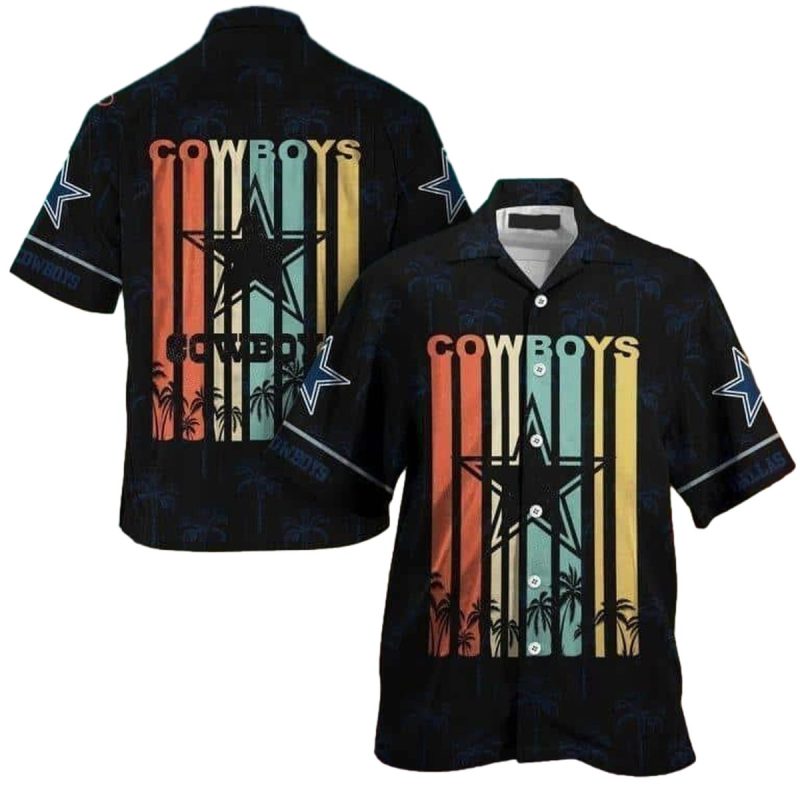 Retro Dallas Cowboys Gift For Beach Trip Hawaiian Shirt 1