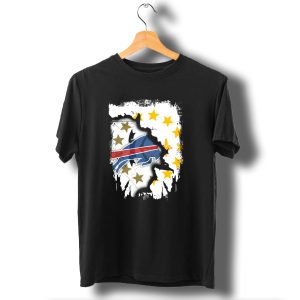 Rhode Island United With Buffalo Bills Burst T-Shirt
