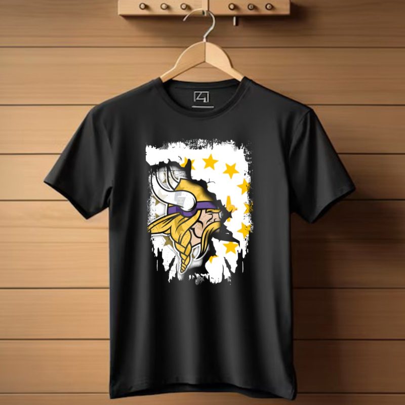 Rhode Island With Vikings And Stars T Shirt 1 T Shirt 1