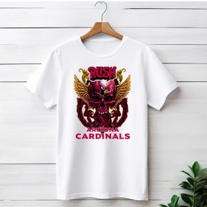 Rush Arizona Cardinals Skull Wings T-Shirt