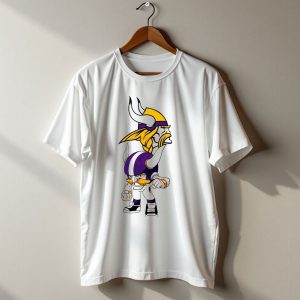Rush Zone Minnesota Vikings Nfl Cartoon Character 2025 Vikings Mascot T Shirt