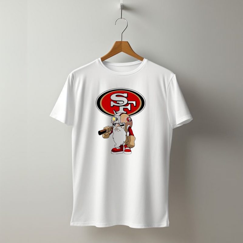 Rush Zone San Francisco 49Ers Cartoon Character 2025 Sf T Shirt T Shirt 1