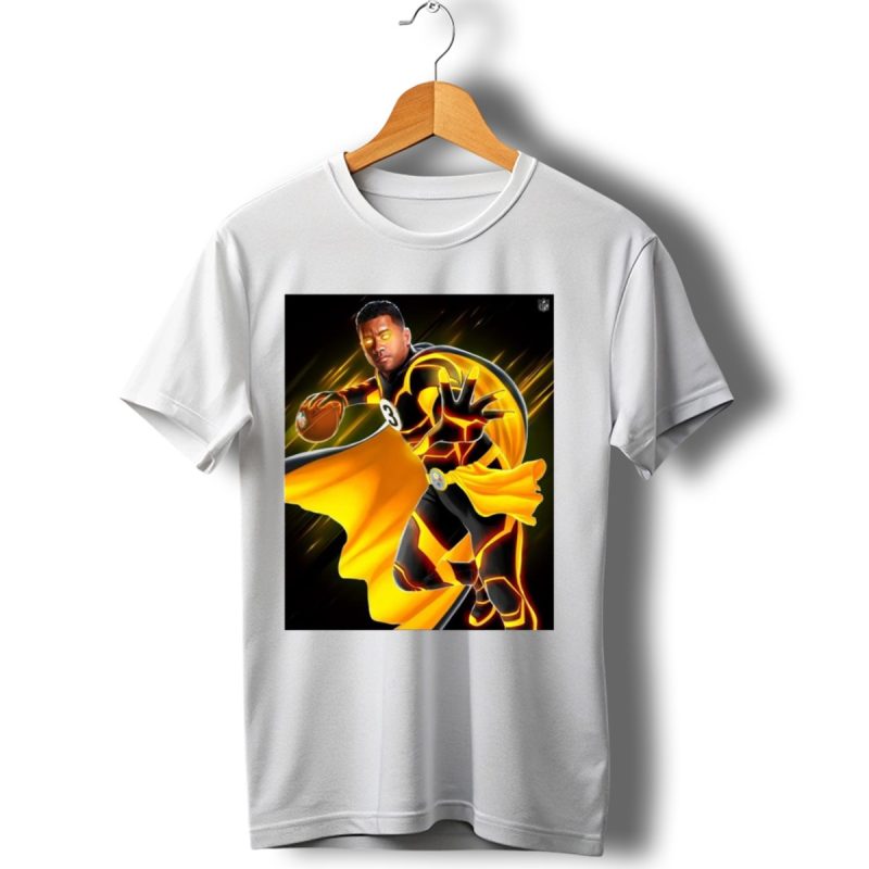 Russell Wilson In Pittsburgh Steelers Superhero Nfl Future T Shirt 1 T Shirt 1